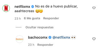 Community manager de Netflix reacciona a huevo rebelde de Bachoco